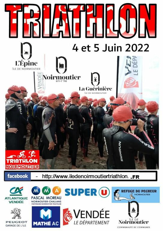 Triathlon de Noirmoutiers ….le SHT en forme 💪
