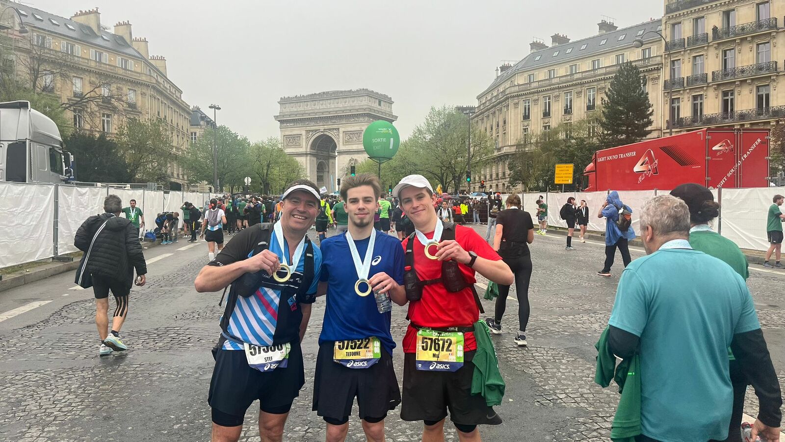 Le Dimanche 7 Avril …c’etait aussi le Marathon de Paris 