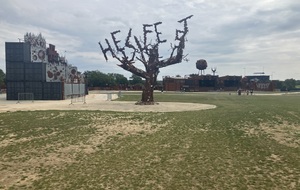 Site de départ ....particulier au Trail des 3 Provinces 