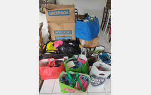 Collecte équipements sportifs pour une seconde vie